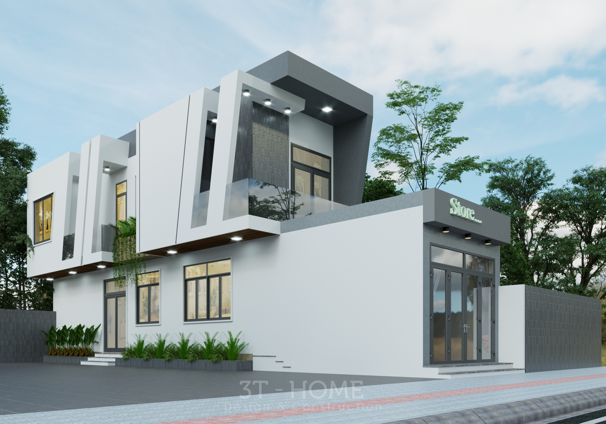 Kiến Trúc Nhà Bác Hải – TP Tân An – Long An