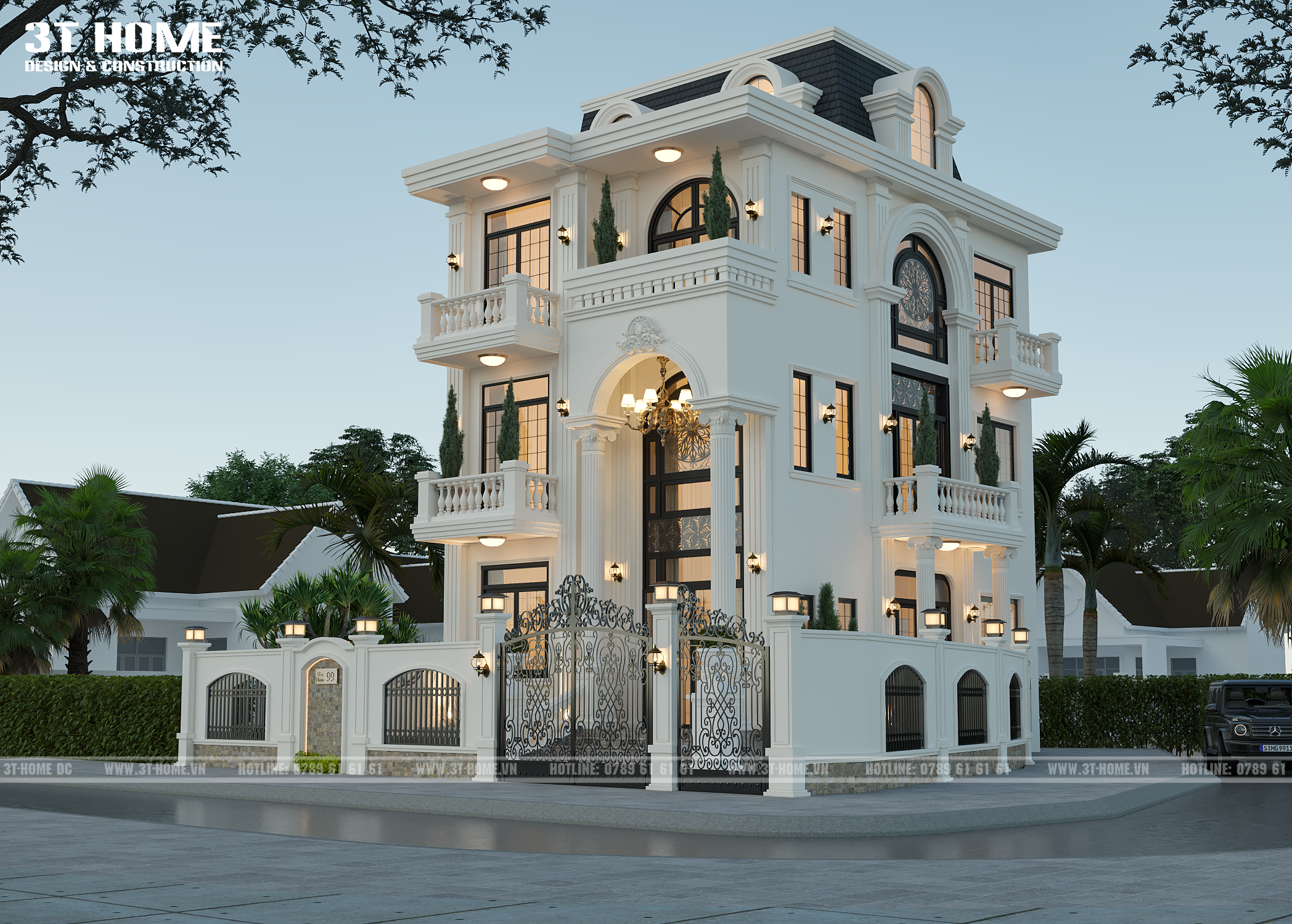 THE RUBY’ VILLA –  PHONG CÁCH TÂN CỔ ĐIỂN-THUẬN AN-BD