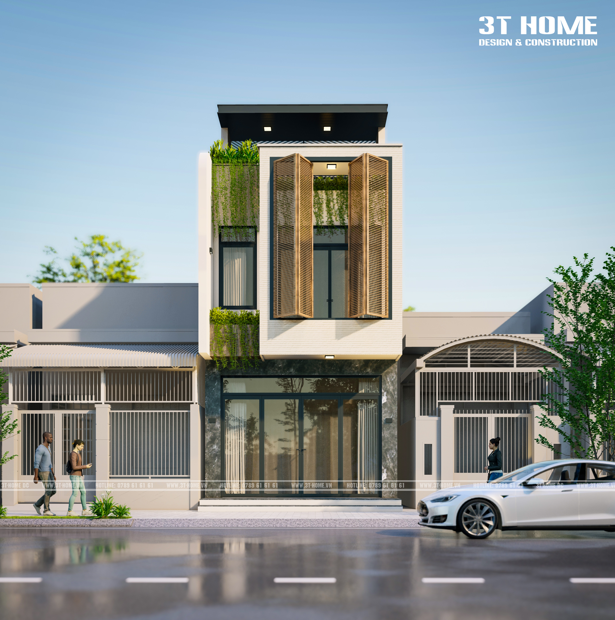 NHÀ PHỐ HIỆN ĐẠI CHỊ TRANG-PHÚ GIÁO-BD